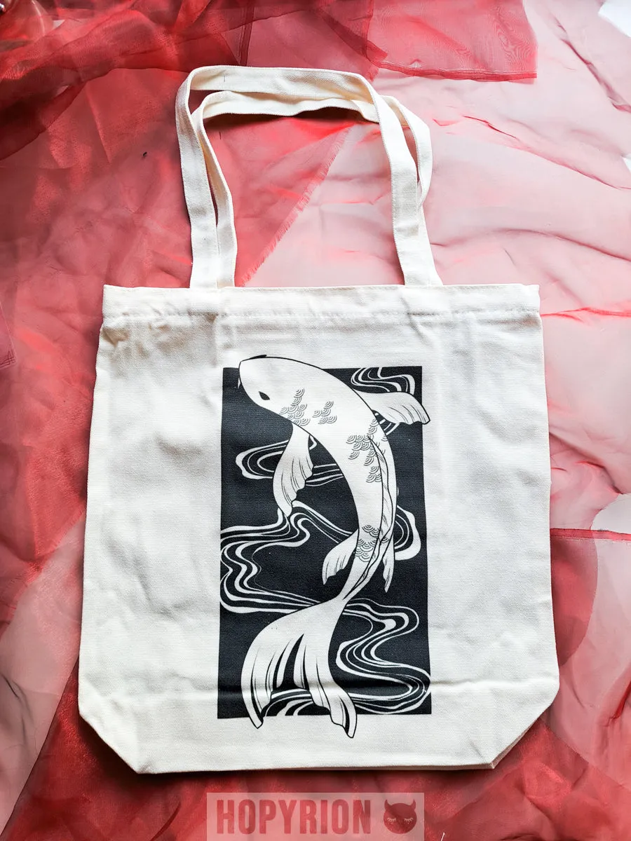 Hopyrion Koi Flow mulepose canvas med lynlås