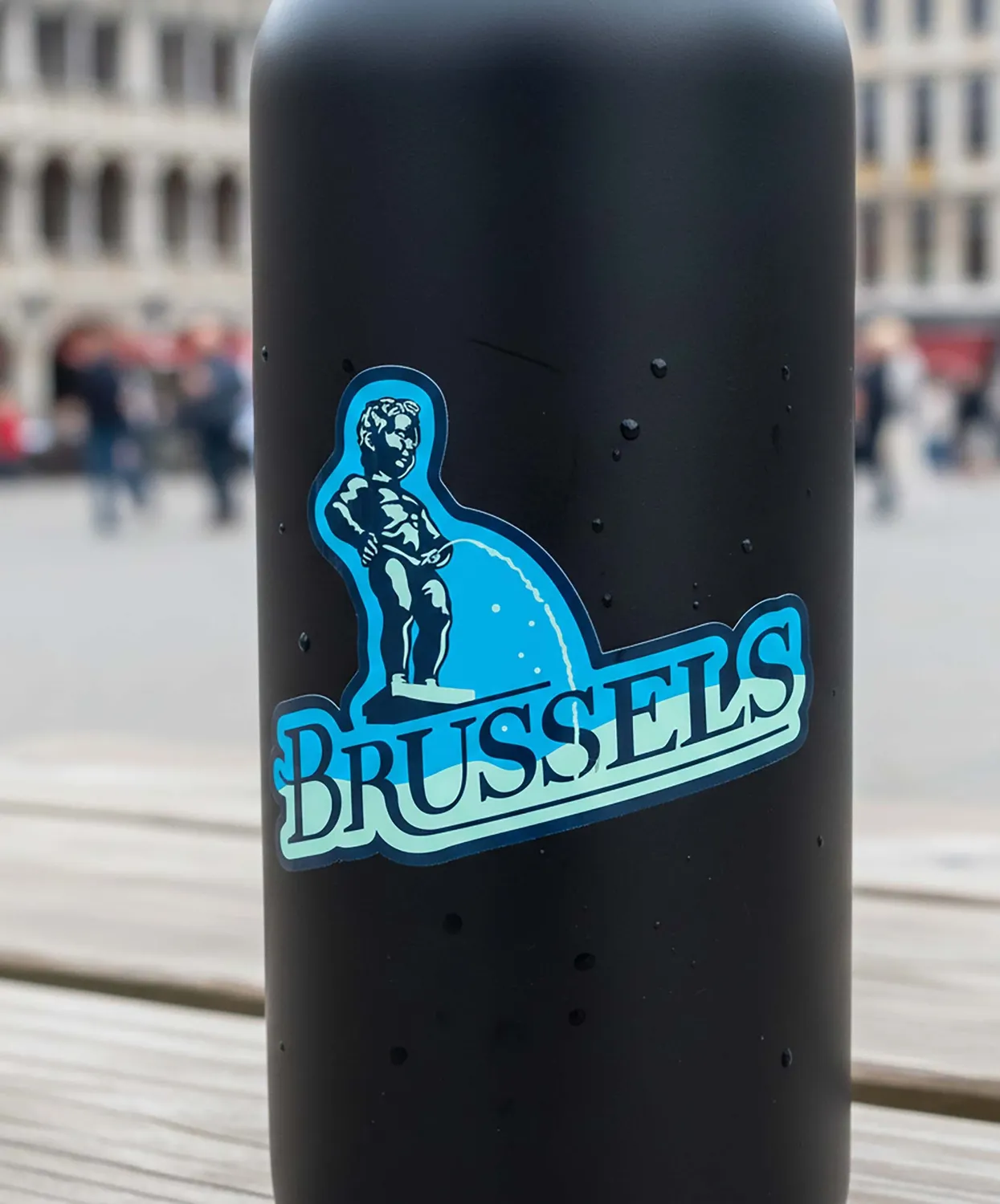 Vagabond Heart Brussels klistermærke vinyl mat