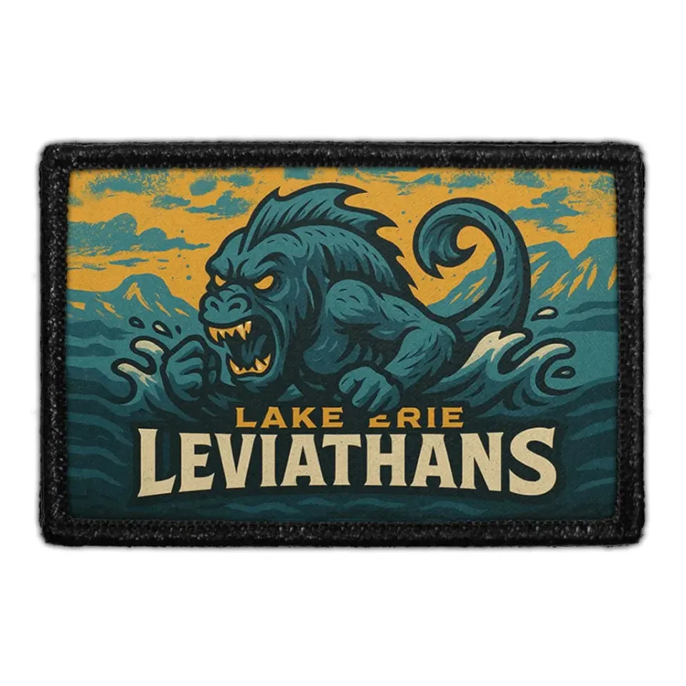 Pull Patch Lake Erie Leviathans patch 76x51 mm