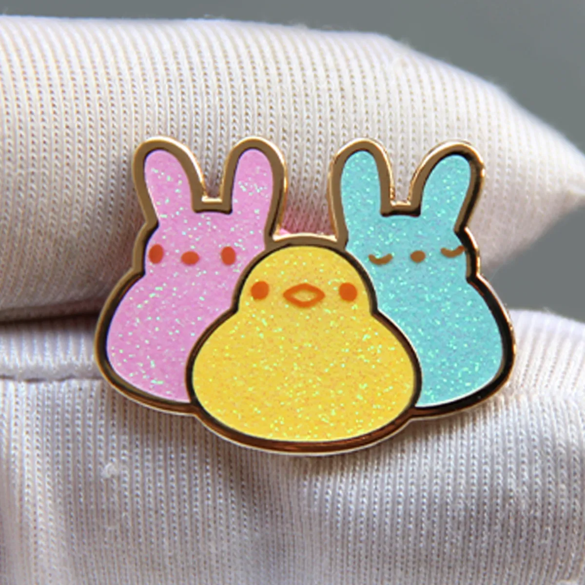 Appleminte Pack of Peeps pin guld mini