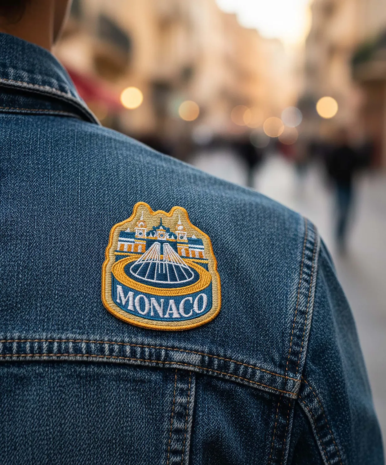 Vagabond Heart Monaco strygemærke 70 mm