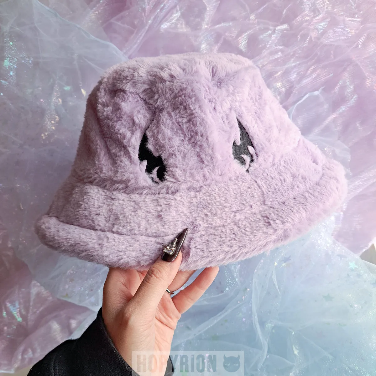 Hopyrion Devil Bucket bøllehat 58-60 cm broderi