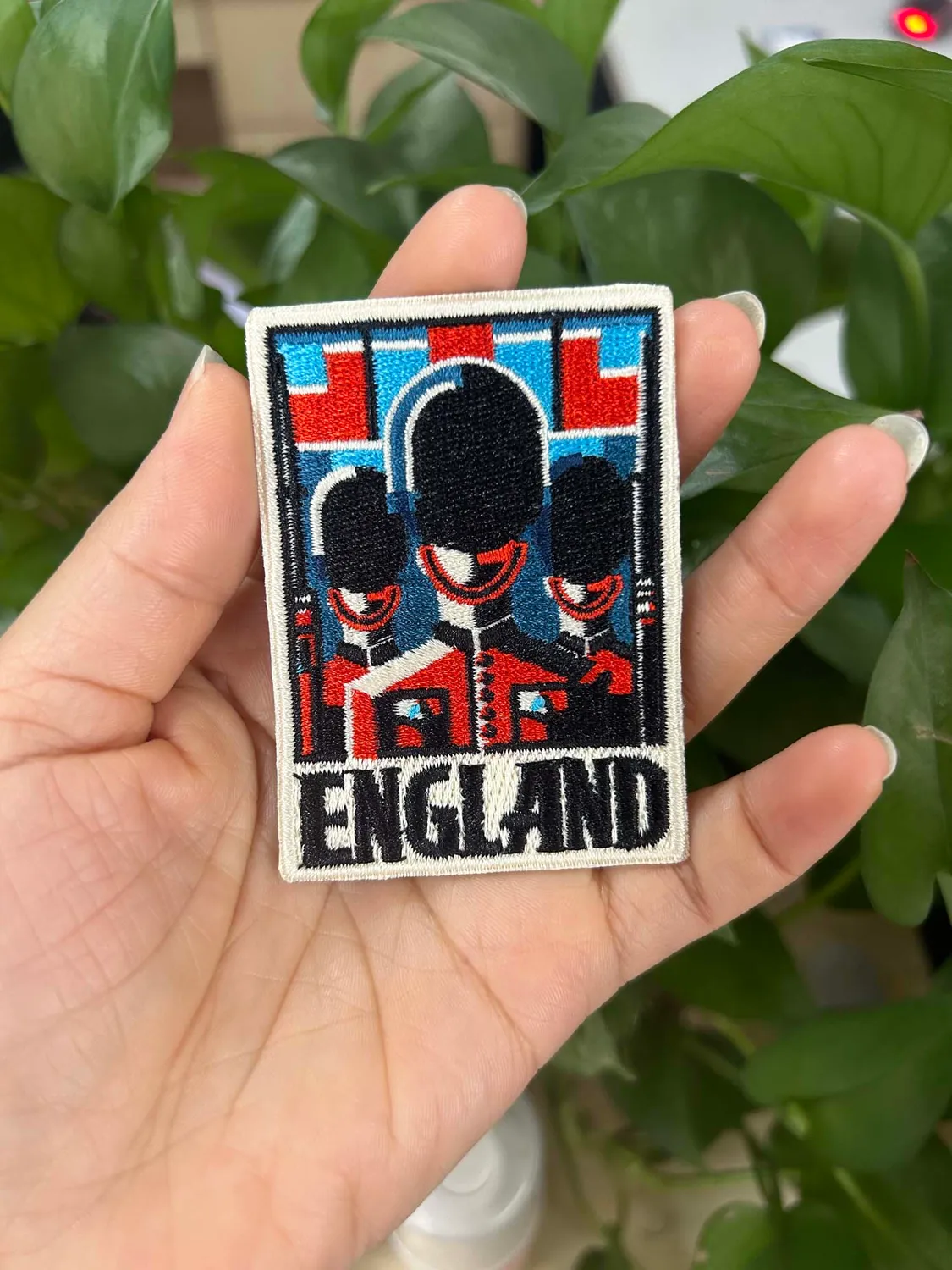 Vagabond Heart England patch strygemærke 70x51 mm