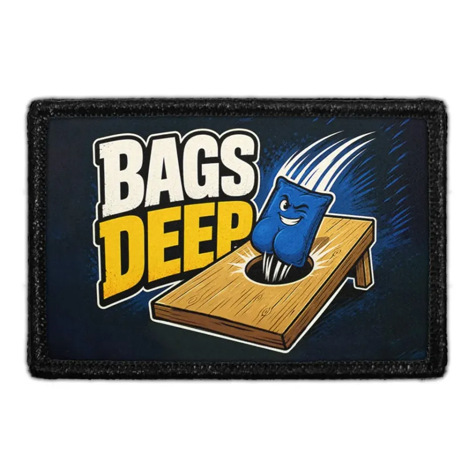 Pull Patch Bags Deep patch cornhole