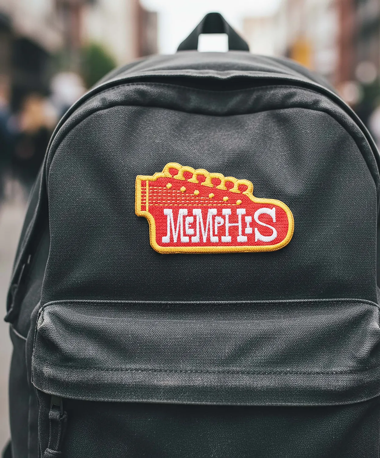 Vagabond Heart Memphis strygemærke 51x79 mm