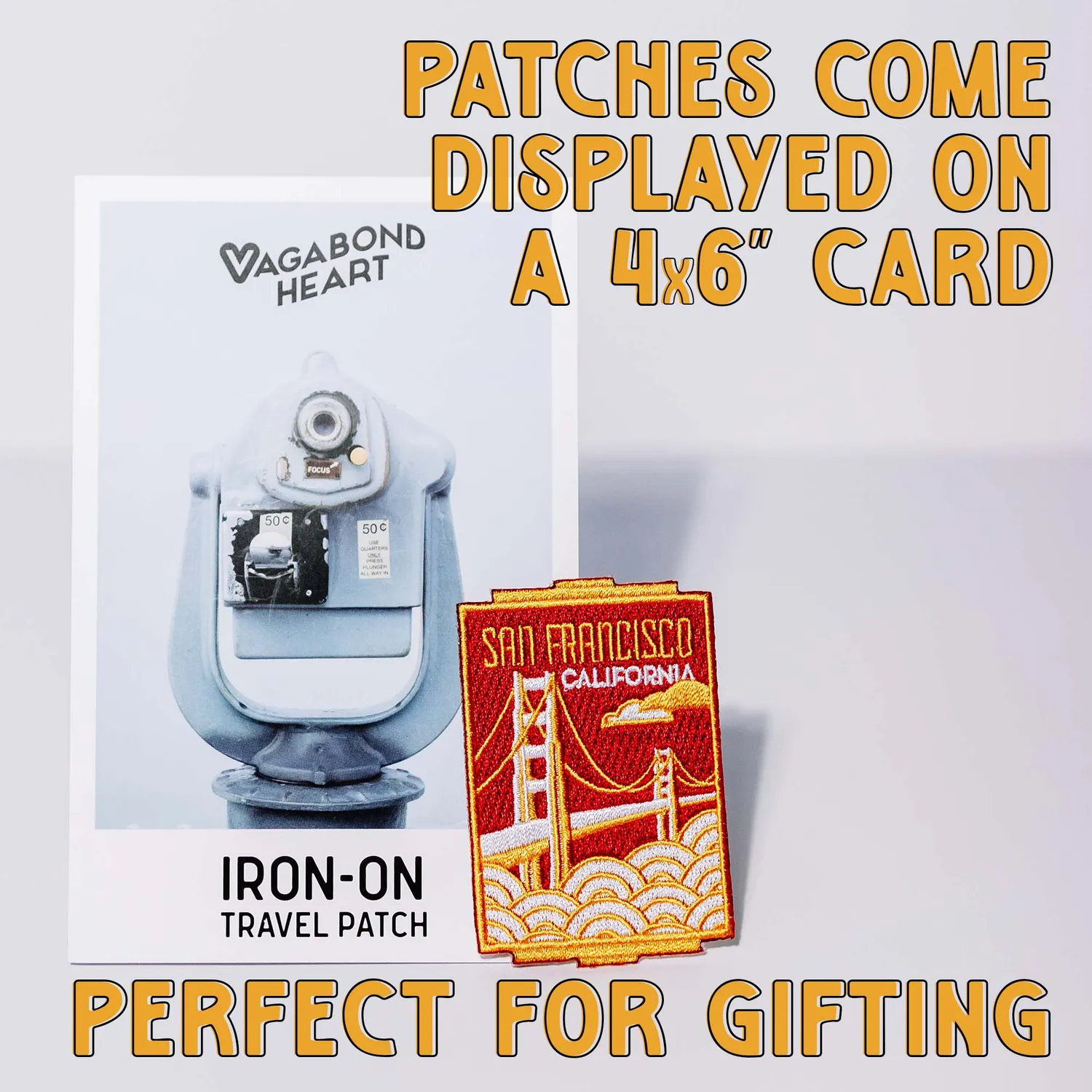 Vagabond Heart Baltimore Maryland strygemærke broderet