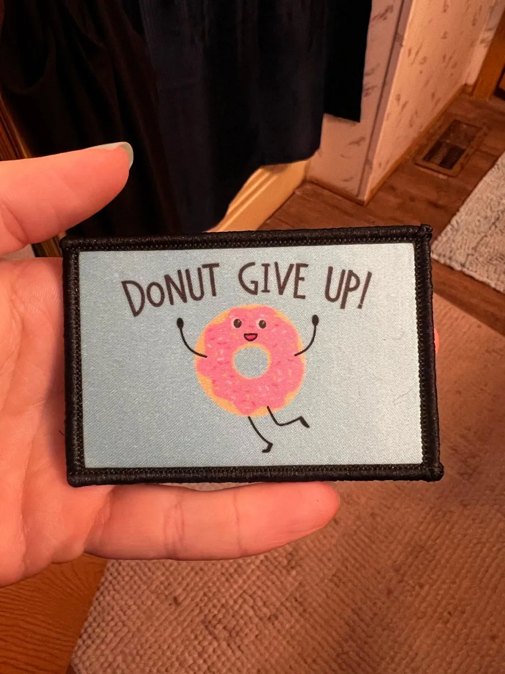Pull Patch Meet Me At The Bar velcro patch humor