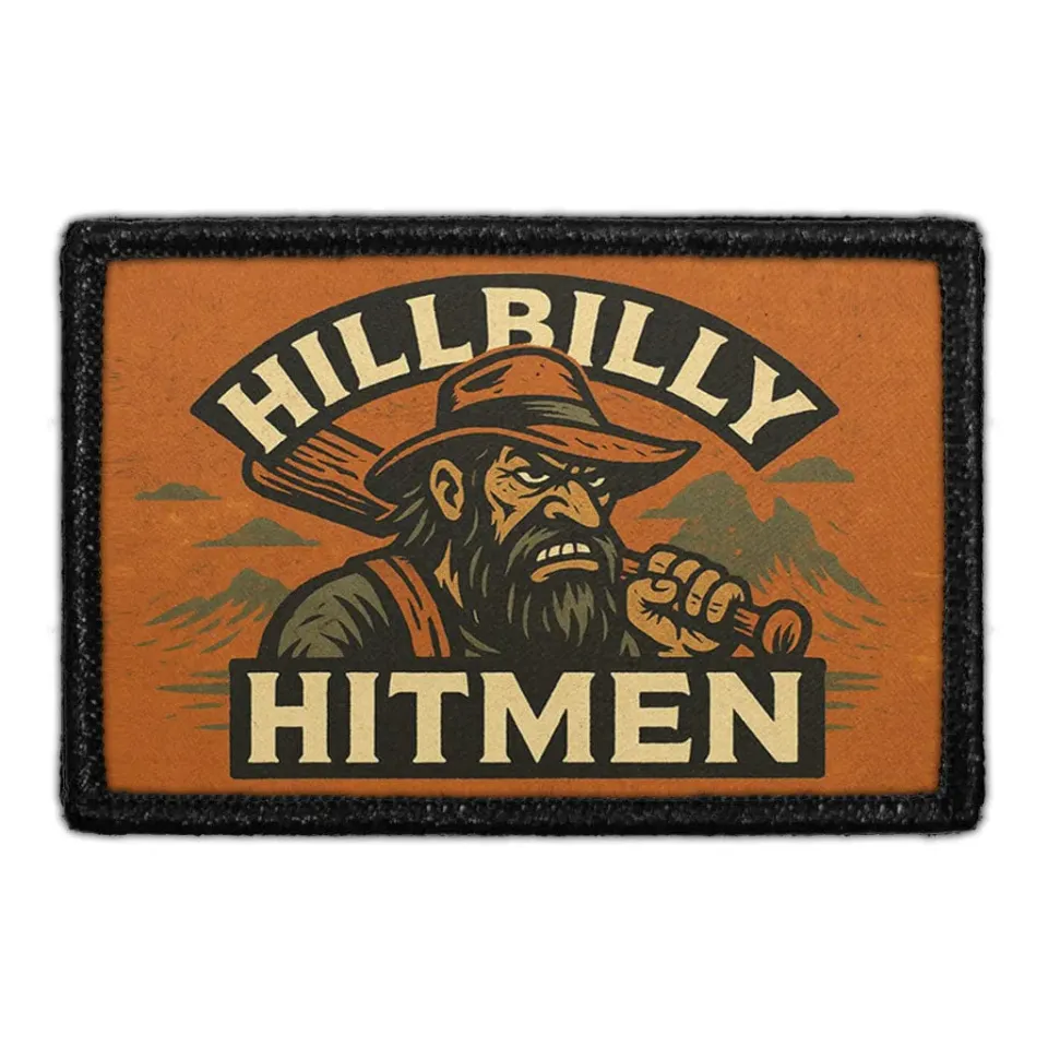 Pull Patch Hillbilly Hitmen patch 76x51 mm velcro
