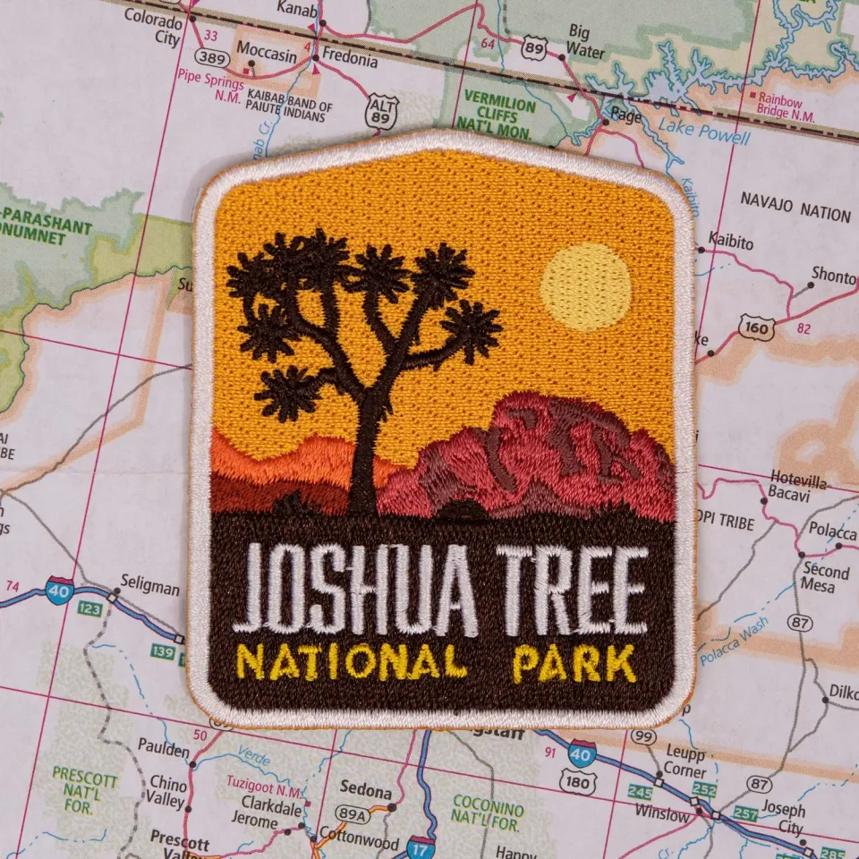 Vagabond Heart Joshua Tree patch 70 mm nationalpark