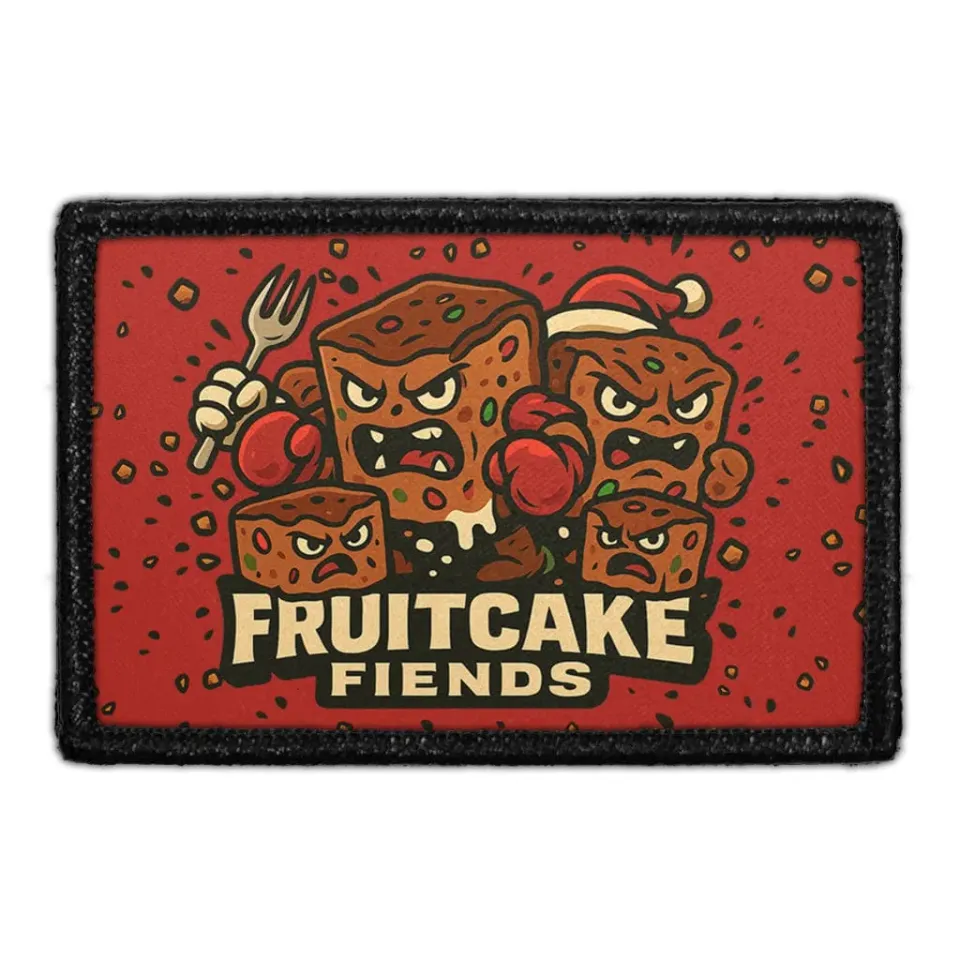 Pull Patch Fruitcake Fiends patch velcro jul 1 stk