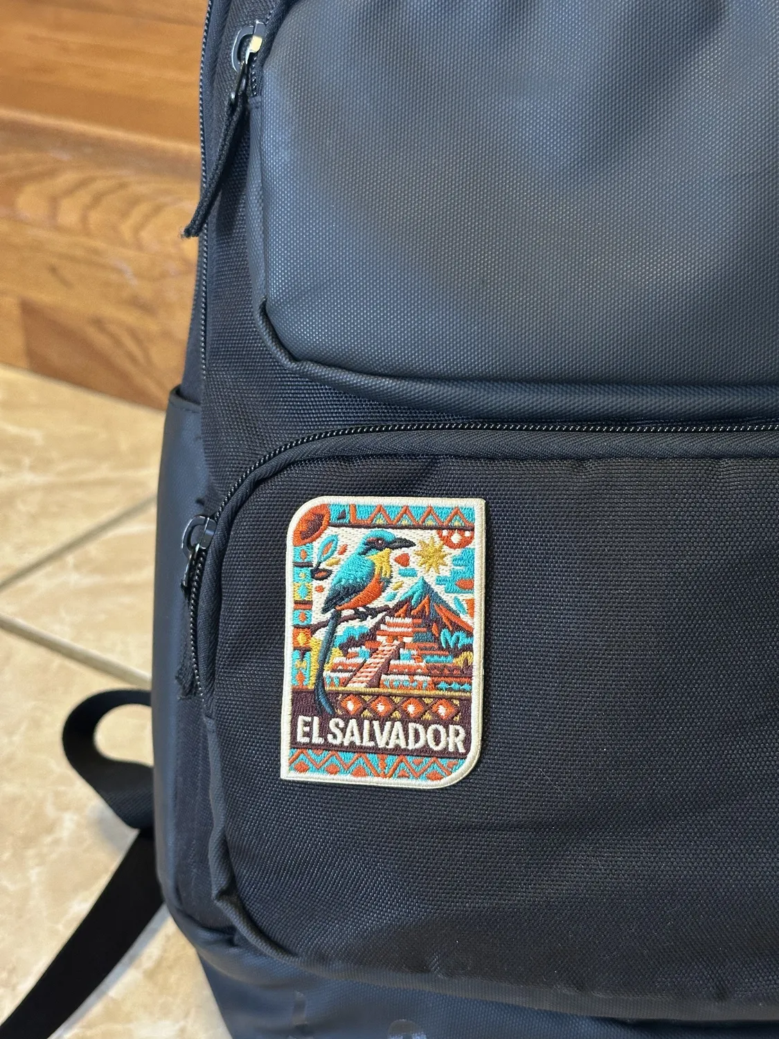 Vagabond Heart El Salvador strygemærke broderet