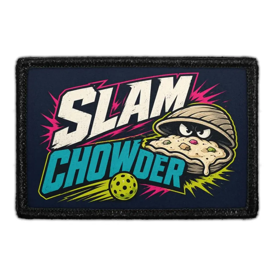 Pull Patch Slam Chowder patch 76x51 mm pickleball