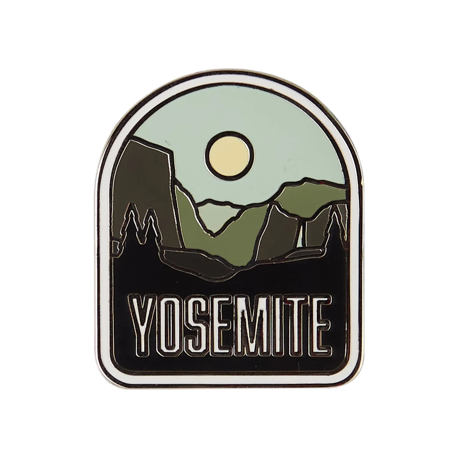 Vagabond Heart Yosemite National Park emaljepin 32 mm