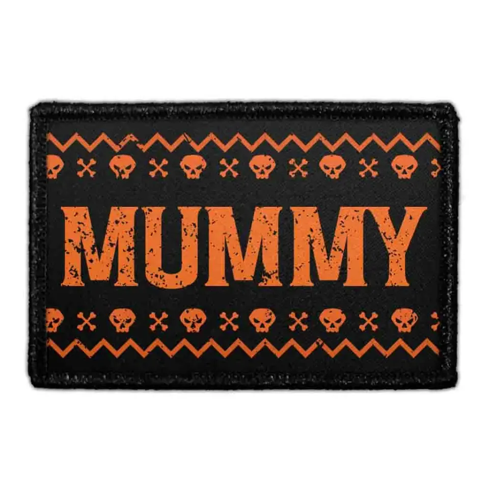 Pull Patch Mummy patch med velcro halloween