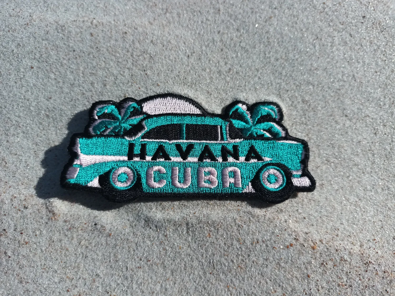Vagabond Heart Havana Cuba patch strygemærke taxi