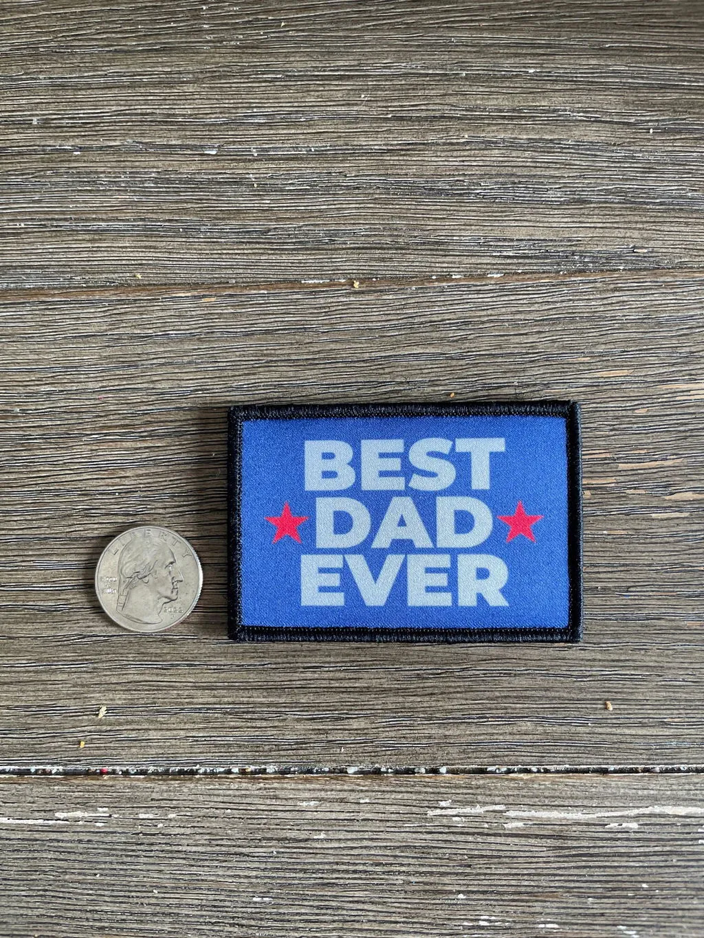 Pull Patch Dad 100% Essential patch med velcro
