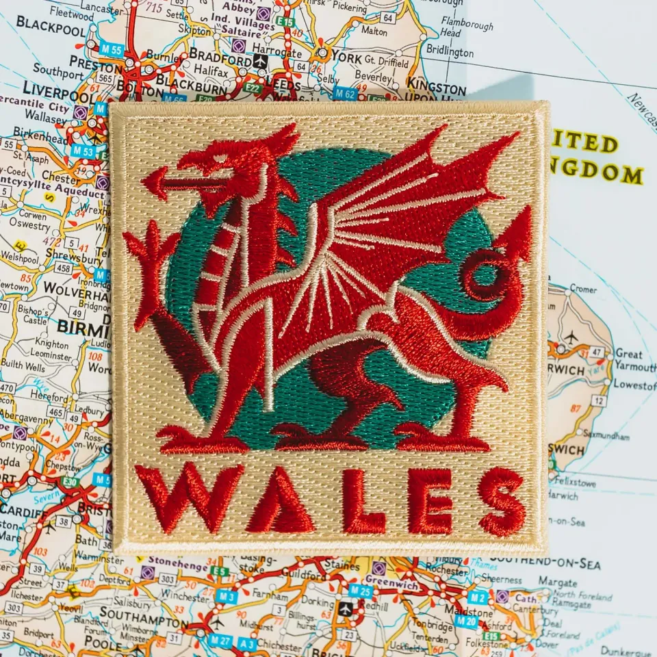 Vagabond Heart Wales patch strygemærke