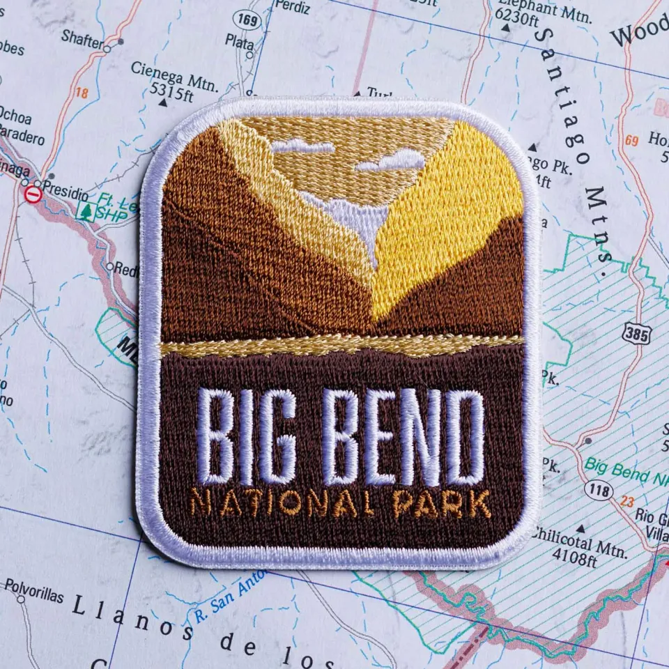 Vagabond Heart Big Bend National Park patch strygemærke