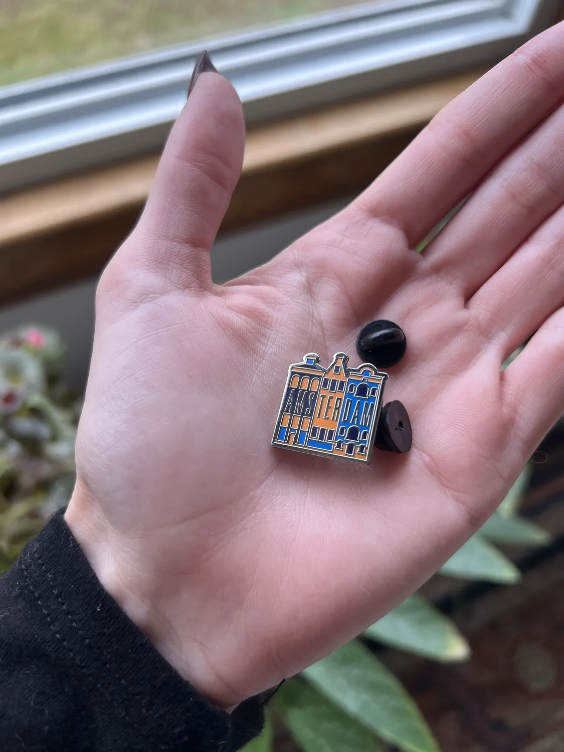 Vagabond Heart Amsterdam pin hård emalje lille