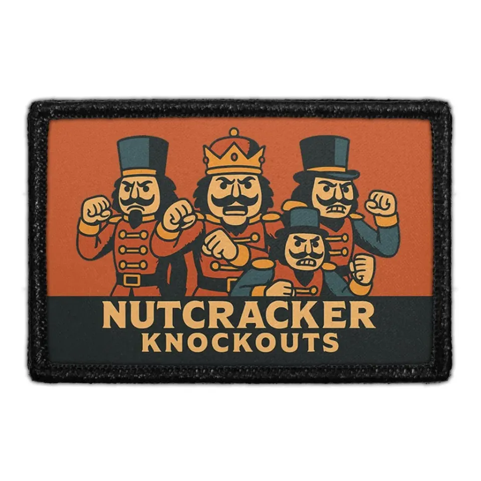 Pull Patch Nutcracker Knockouts patch med velcro – jul