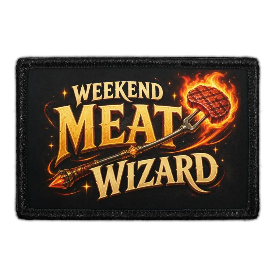 Pull Patch Weekend Meat Wizard patch grill