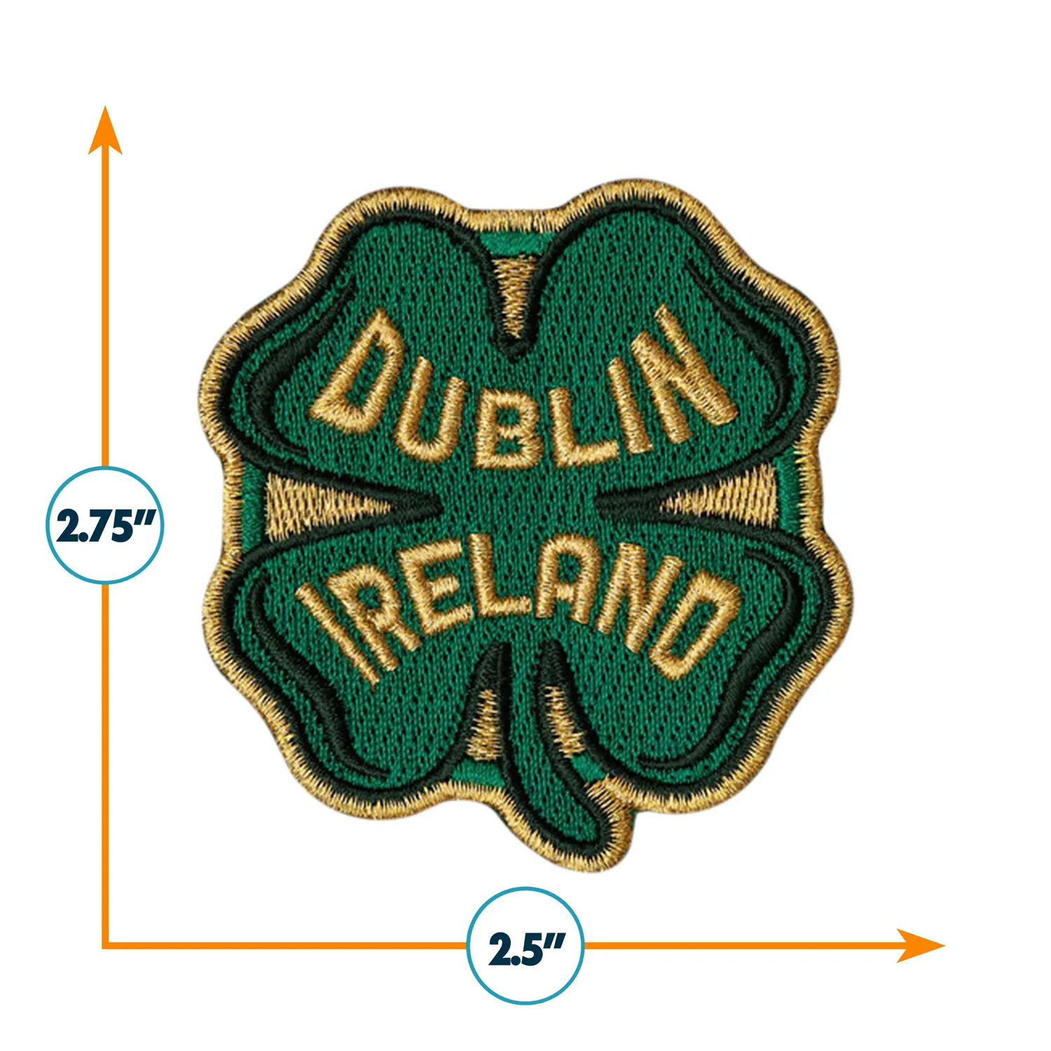 Vagabond Heart Dublin Ireland patch souvenir