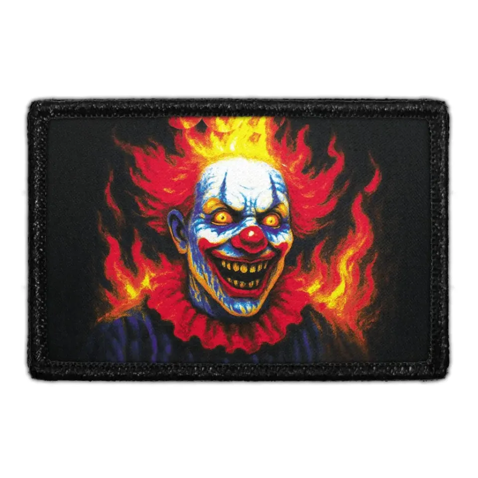 Pull Patch The Bonfire Fool patch uhyggelig klovn