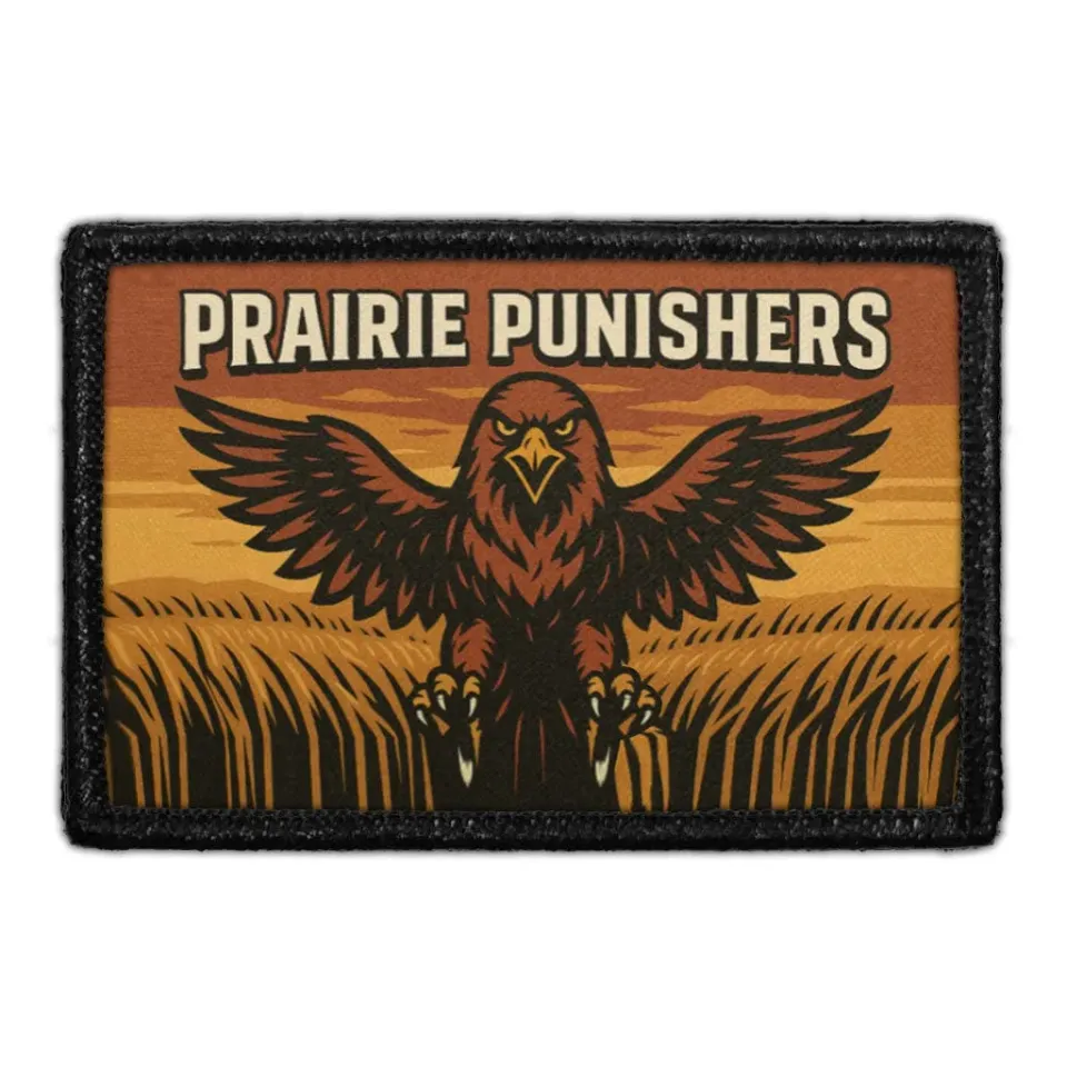 Pull Patch Prairie Punishers patch velcro stater 1 stk