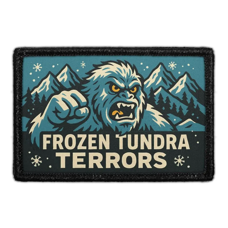 Pull Patch Frozen Tundra Terrors patch 76x51 mm velcro