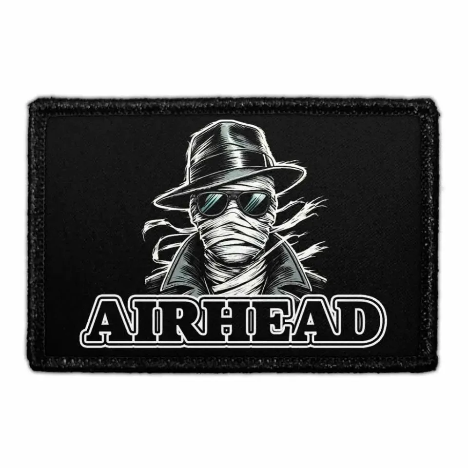 Pull Patch Airhead Invisible Man patch med velcro halloween
