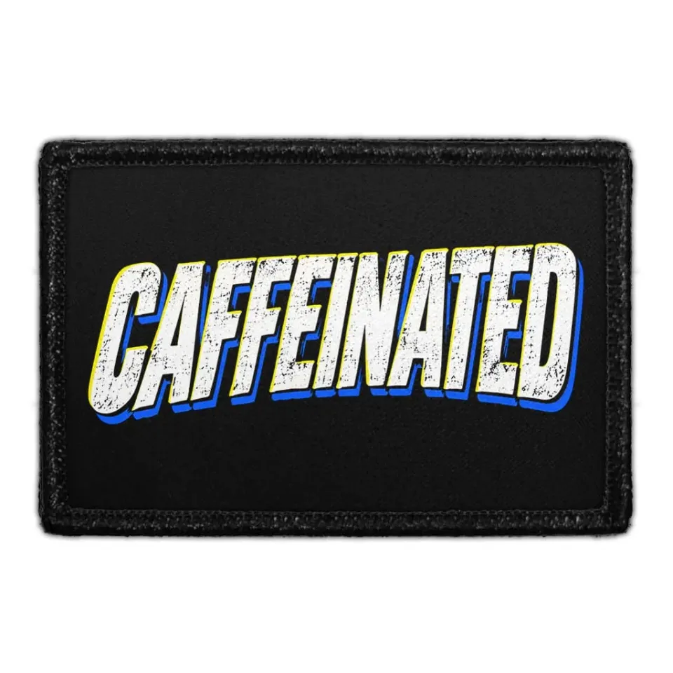 Pull Patch Caffeinated patch med velcro kaffe