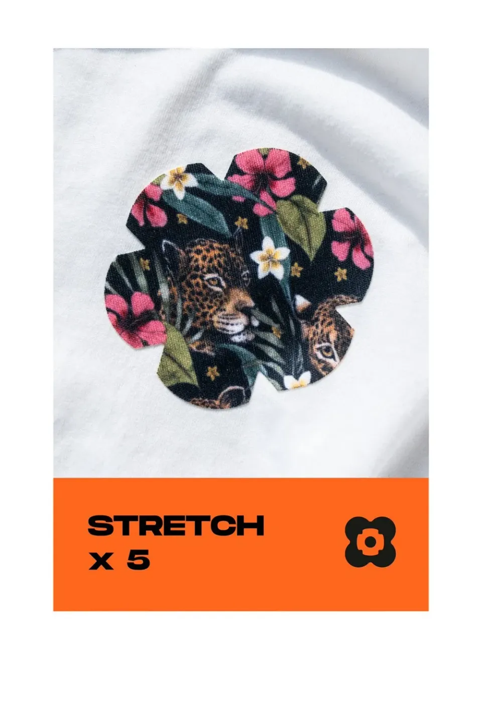 FabPatch Lumo tekstillapper 5 stk fleksible