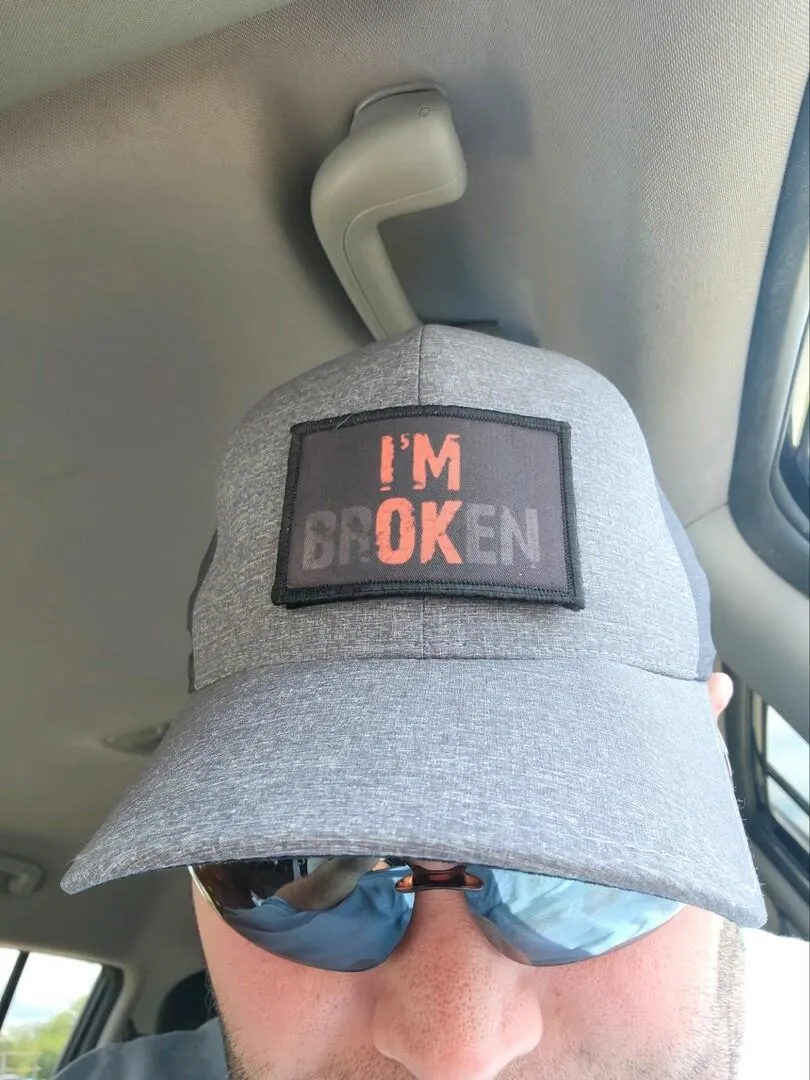 Pull Patch Premium Snapback kasket grå perforeret