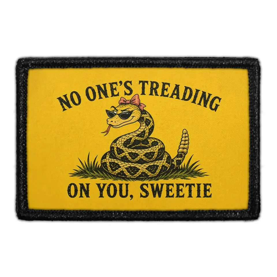 Pull Patch No One’s Treading on You Sweetie patch velcro