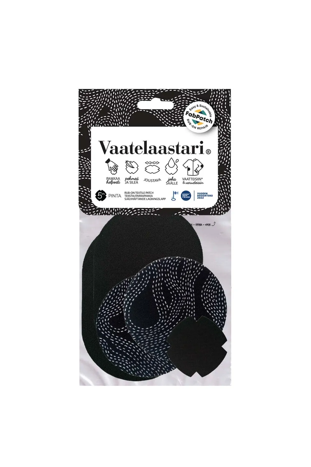 FabPatch PINTA lapper mønster 5 stk stretch