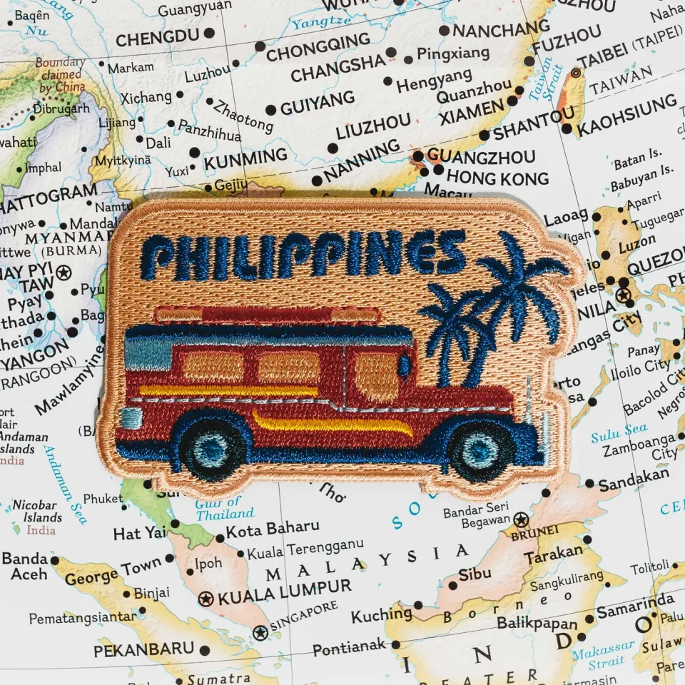Vagabond Heart Philippines strygemærke jeep