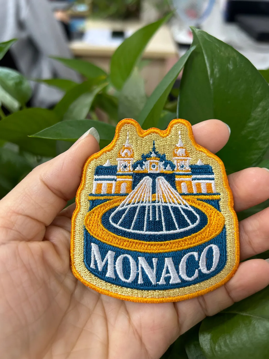 Vagabond Heart Monaco strygemærke 70 mm