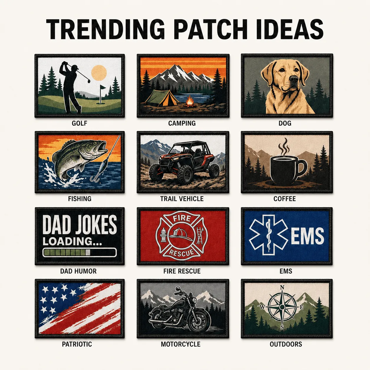 Pull Patch Custom AI Patch patch 3x2 personlig