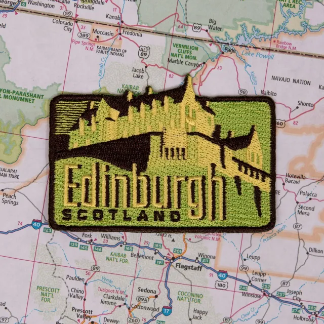 Vagabond Heart Edinburgh Scotland strygemærke 3D