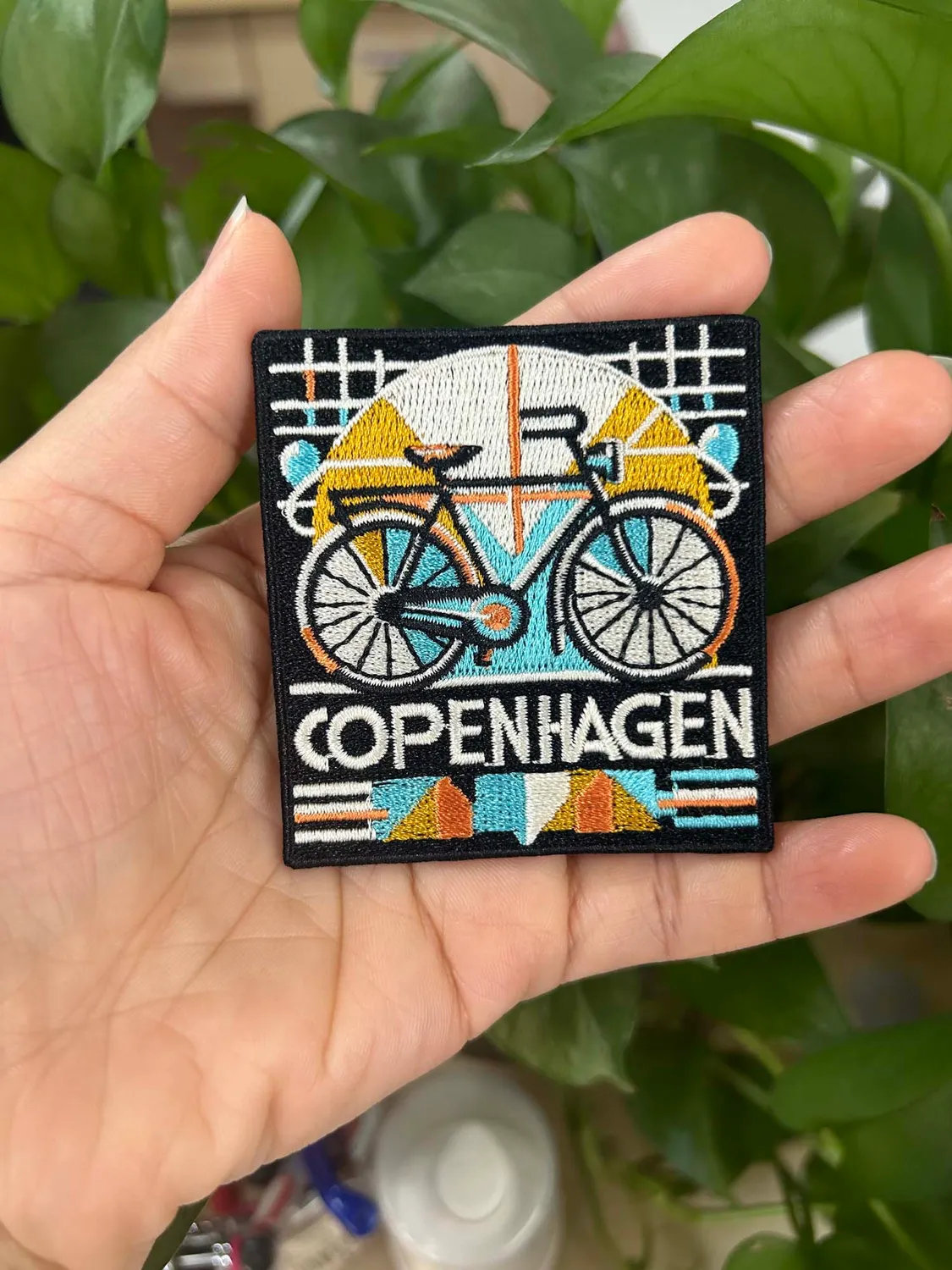 Vagabond Heart Copenhagen strygemærke broderet