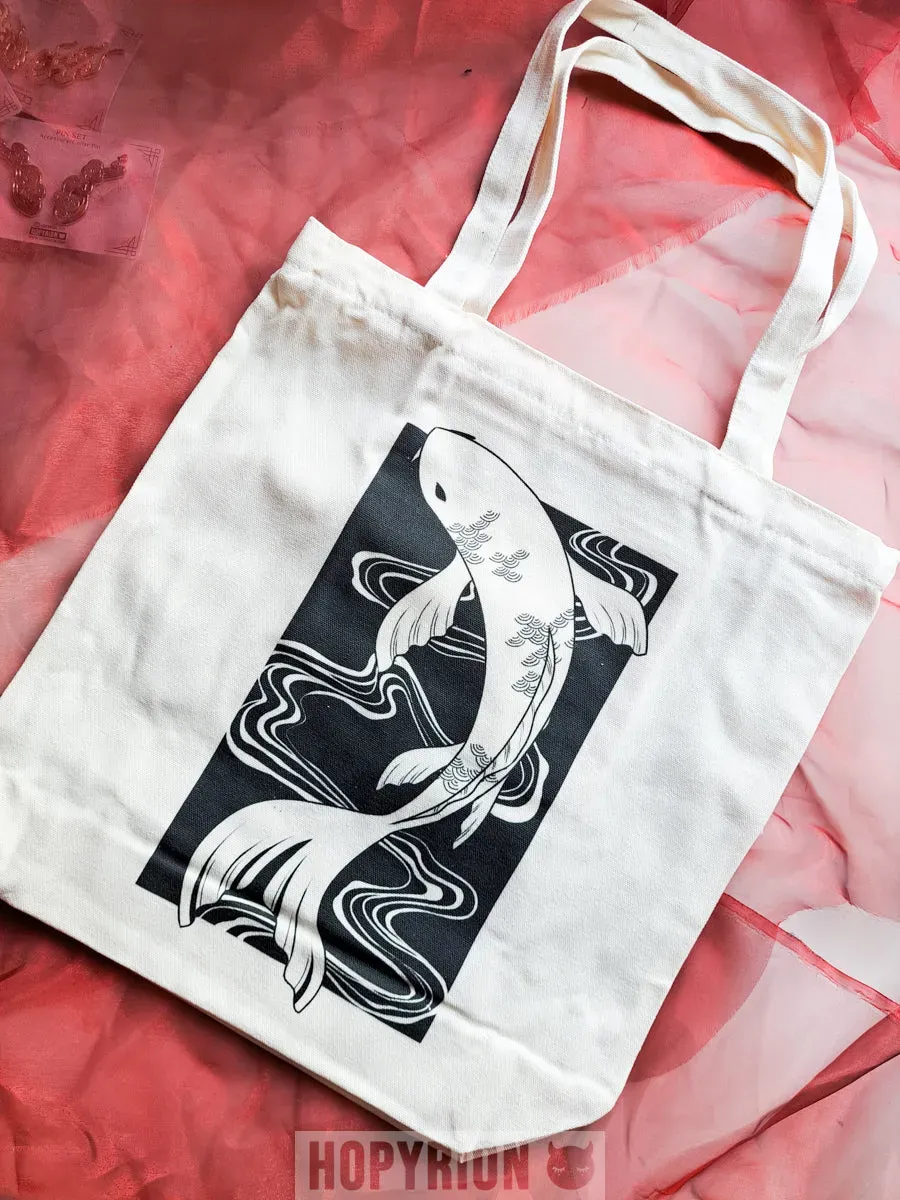 Hopyrion Koi Flow mulepose canvas med lynlås
