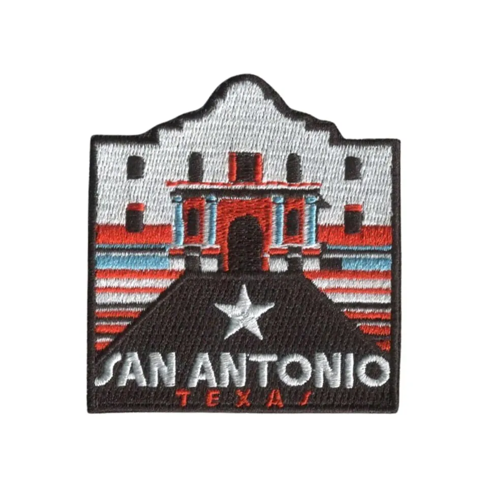 Vagabond Heart San Antonio strygemærke 70 mm broderi