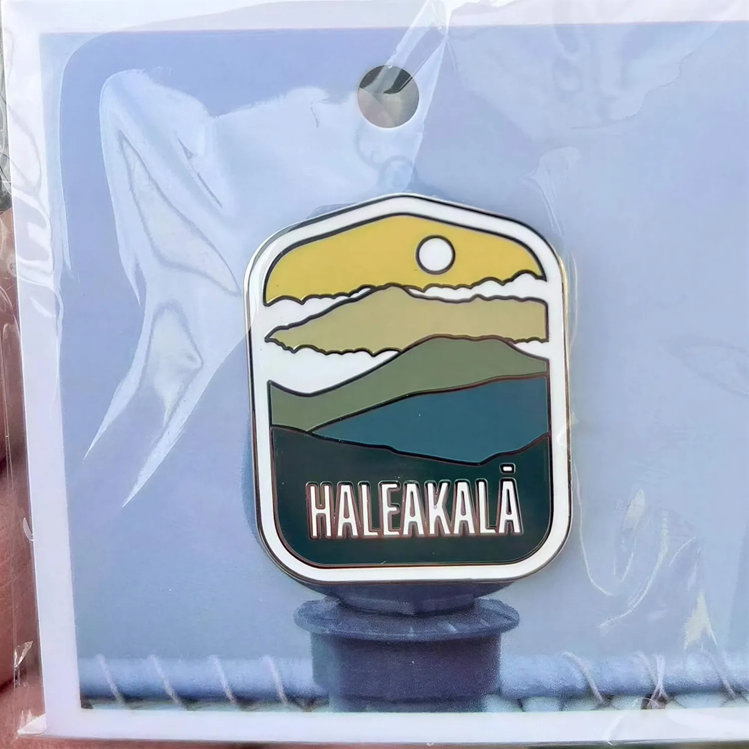 Vagabond Heart Haleakala emaljepin hård emalje