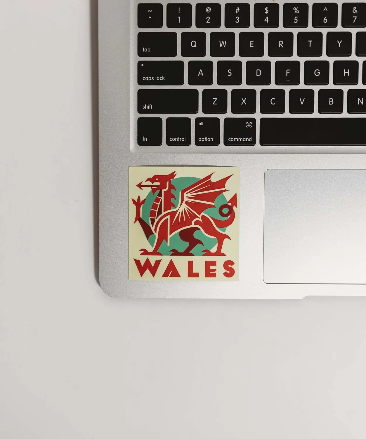 Vagabond Heart Wales klistermærke vinyl vejrbestandig