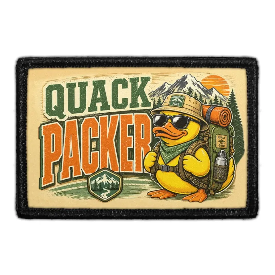 Pull Patch Quackpacker patch velcro vandring
