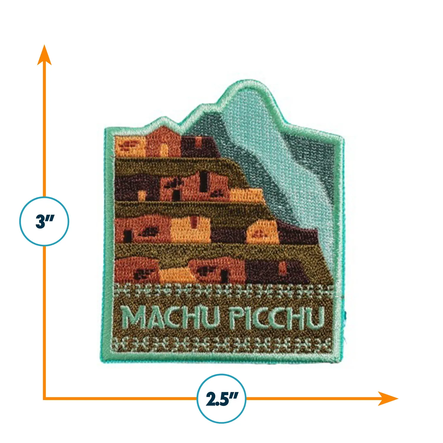 Vagabond Heart Machu Picchu patch rejse