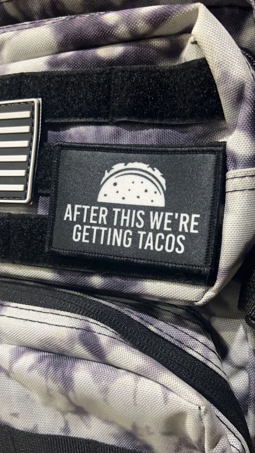 Pull Patch After This We're Getting Hot Wings patch 76mm velcro