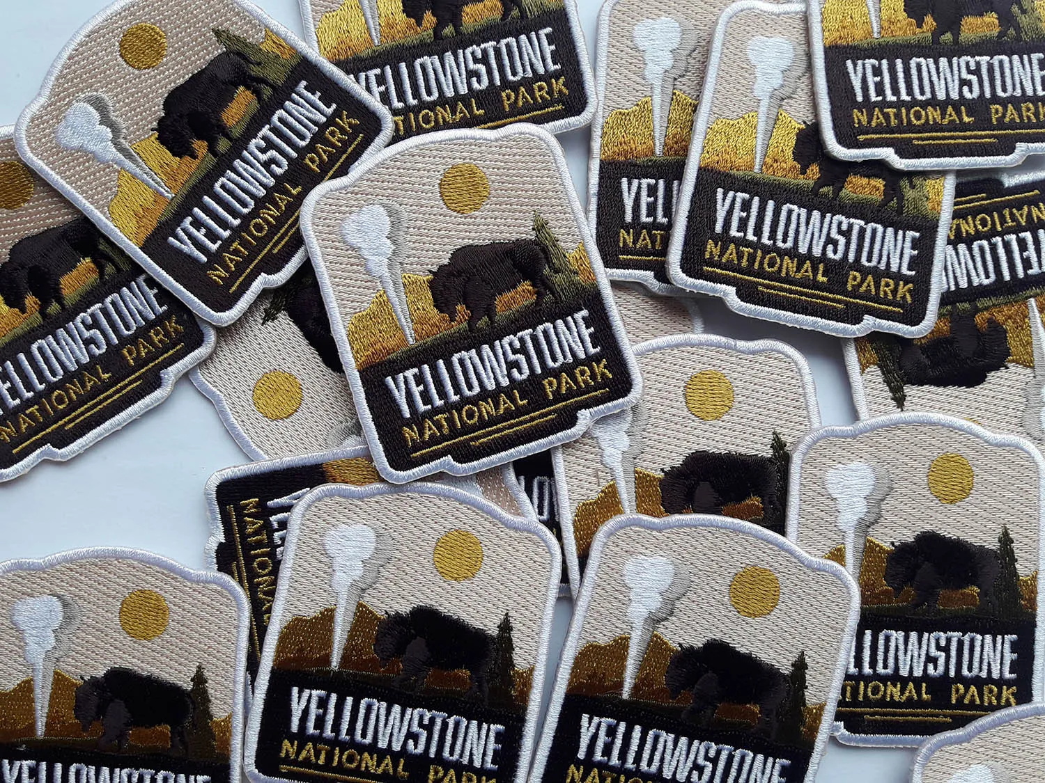 Vagabond Heart Yellowstone patch 7x5,7 cm