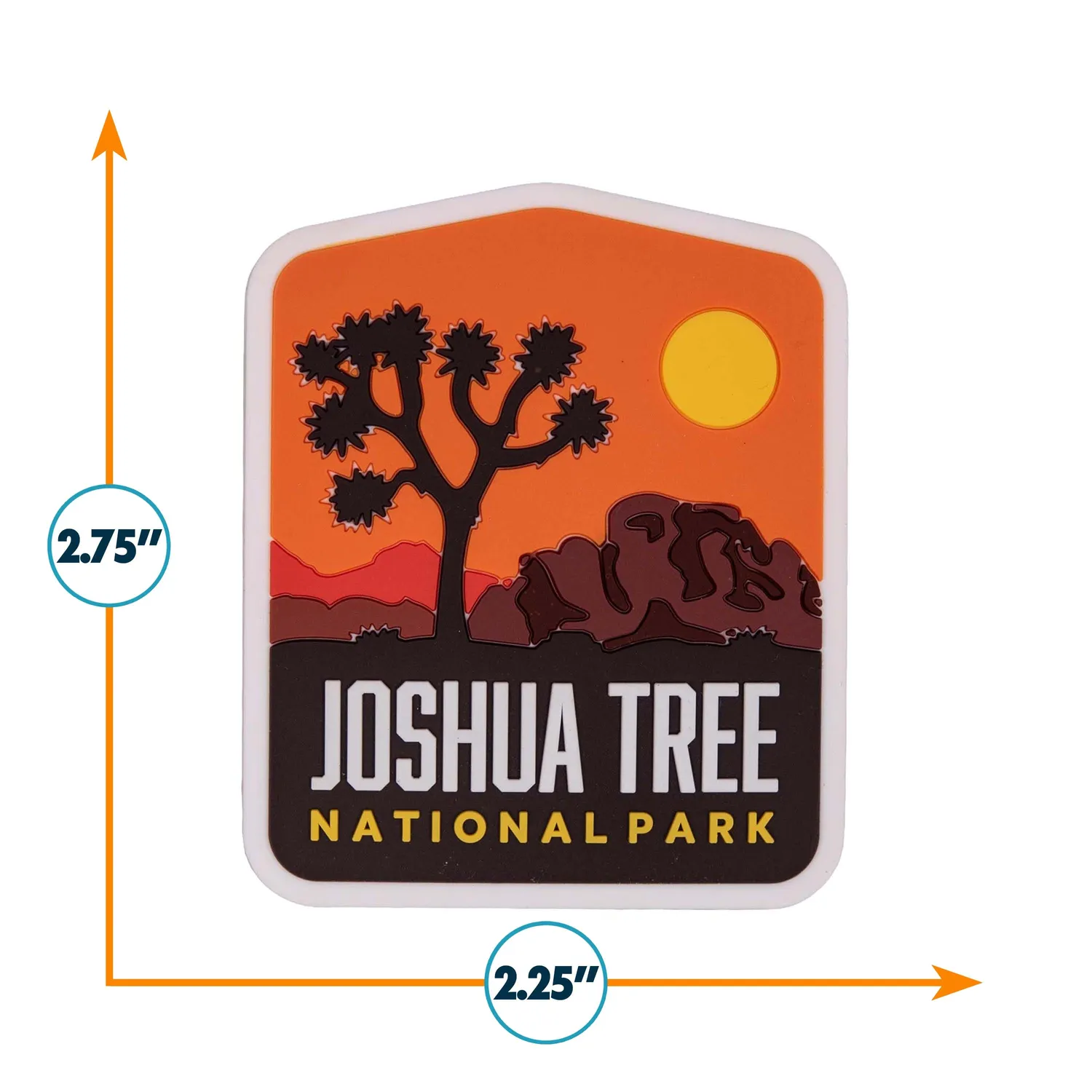 Vagabond Heart Joshua Tree magnet køleskabsmagnet PVC