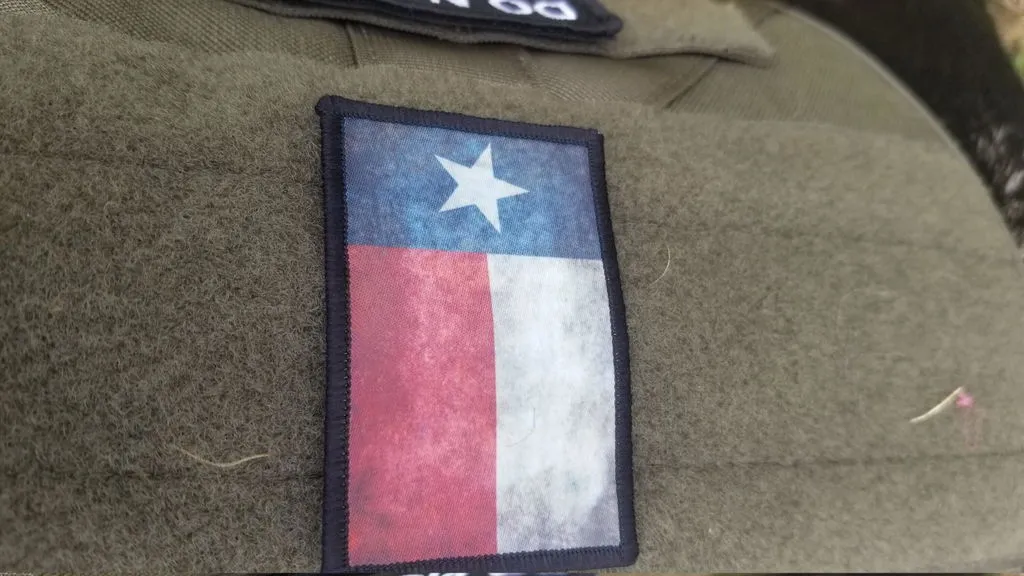 Pull Patch BBQ Beer Texas patch med velcro hook